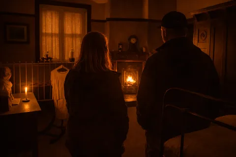 Ghost hunt inside Altona Homestead