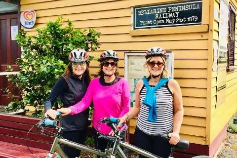 Bellarine food and wine bike stops