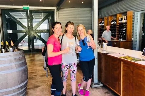 Peninsula vineyard riding