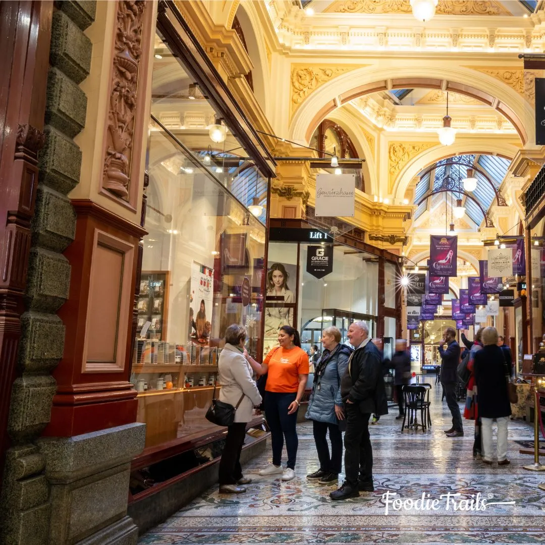 Guests enjoying the foodie culture tour
