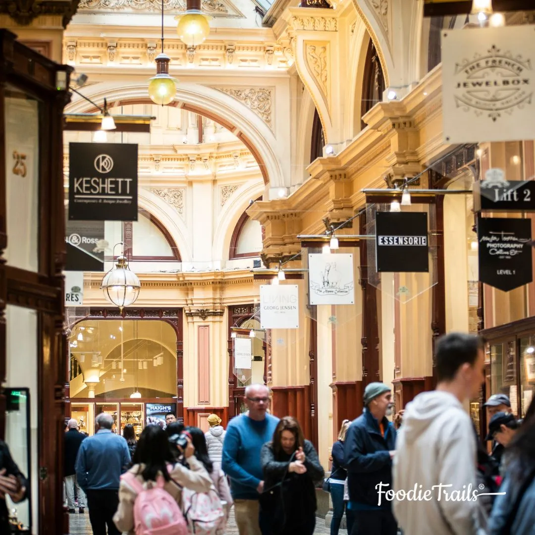 Foodie tour group in Melbourne