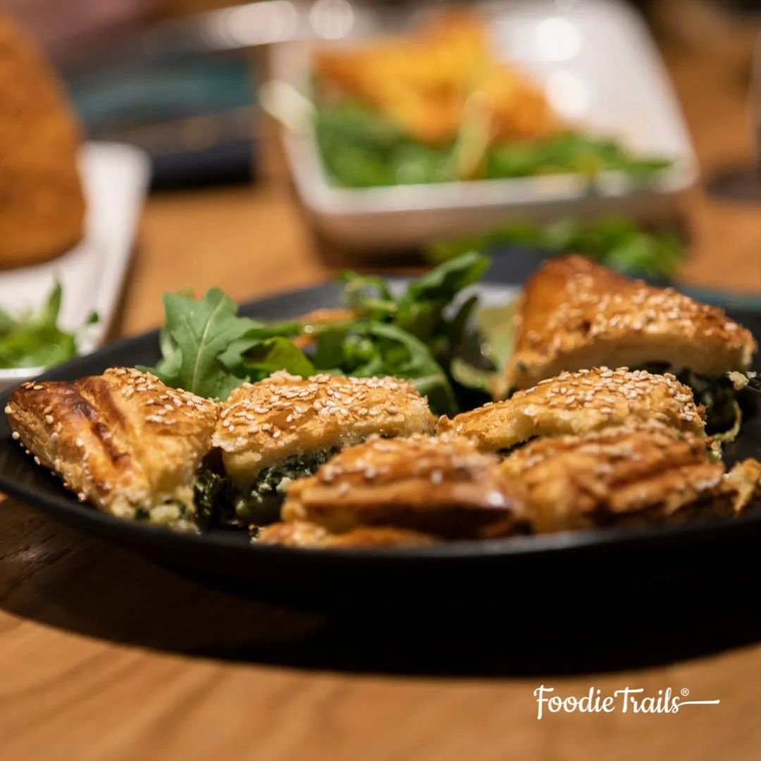Tasting at a Melbourne eatery