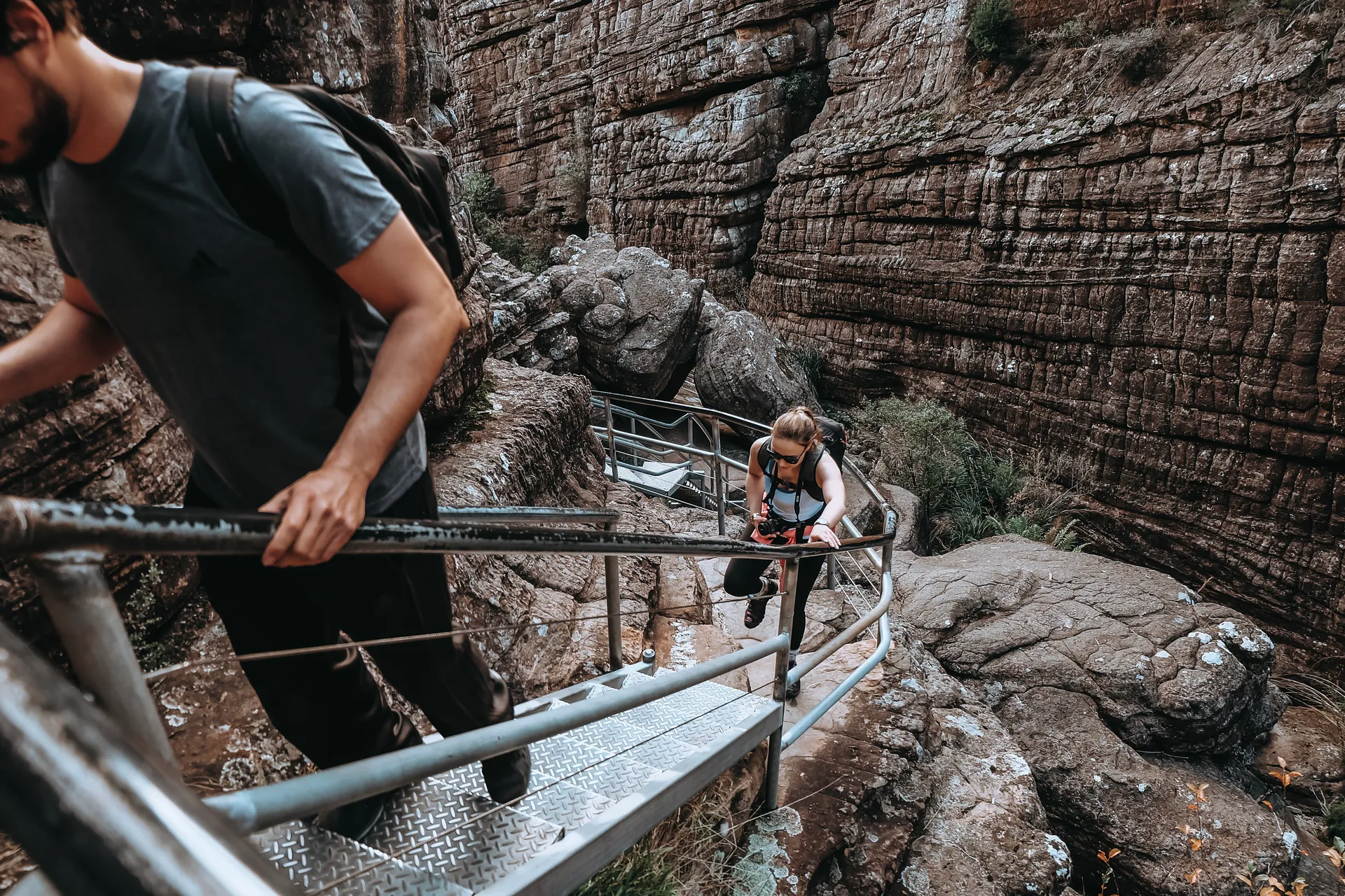 Grampians hiking trail scenery