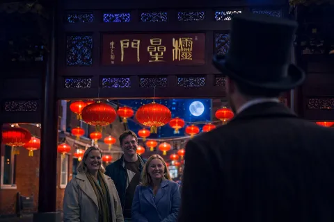 Chinatown laneway on the ghost tour