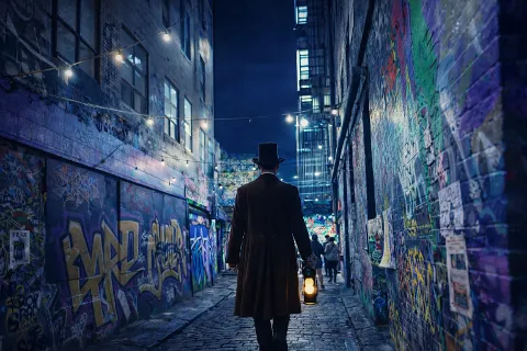 Hosier Lane street art, a best Insta spot