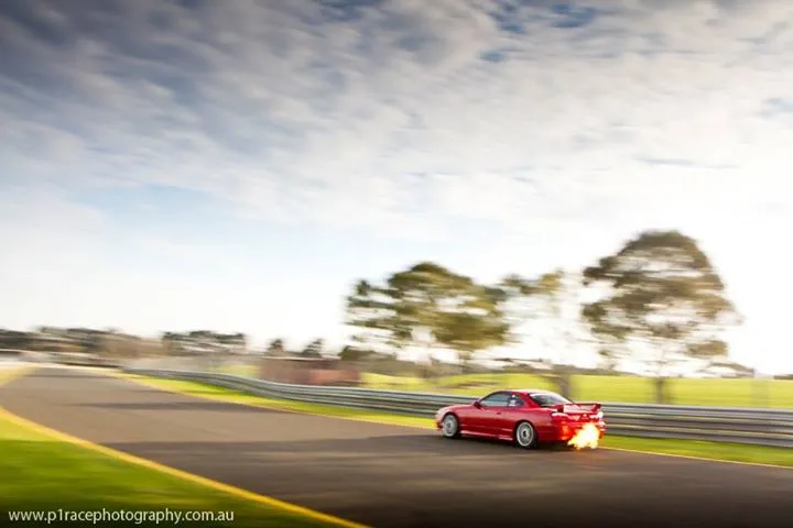 Track day cars at Sandown
