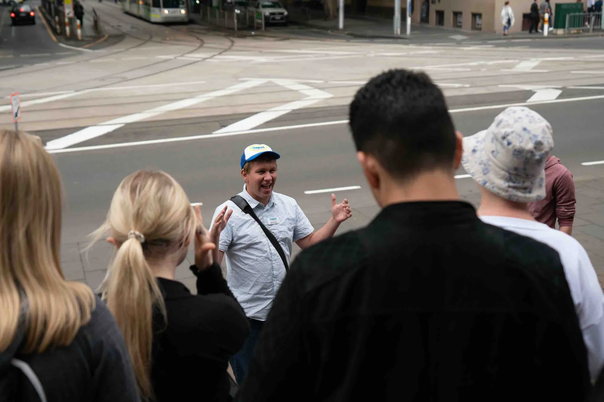 Walking through Melbourne's streets