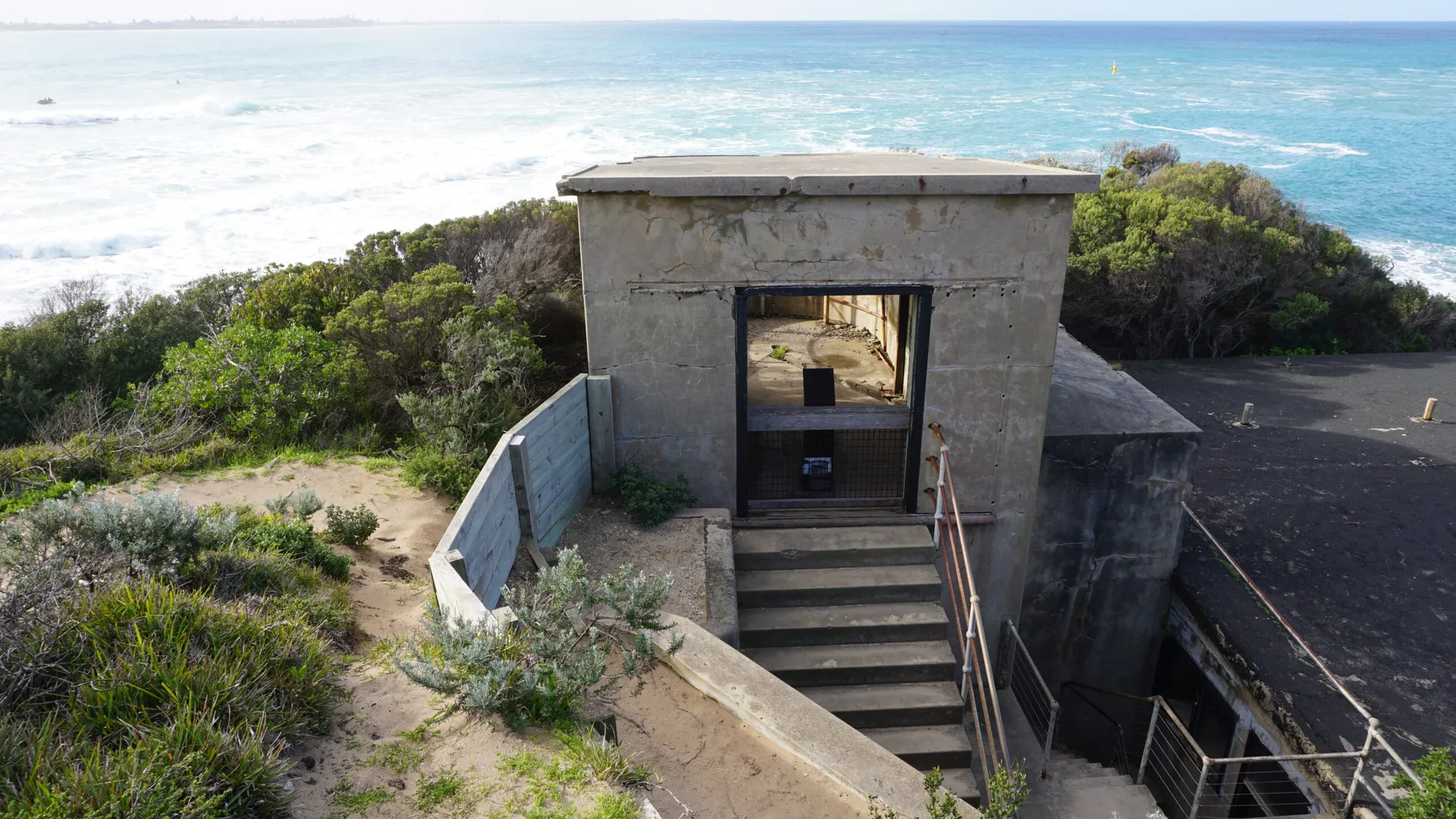 Fort Nepean on the southern coast tour