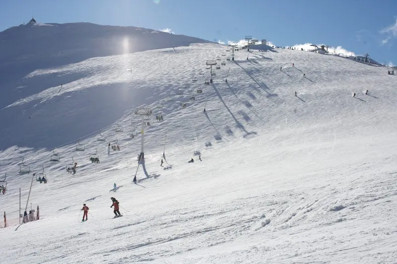 Guests enjoying the snow at Mt Buller