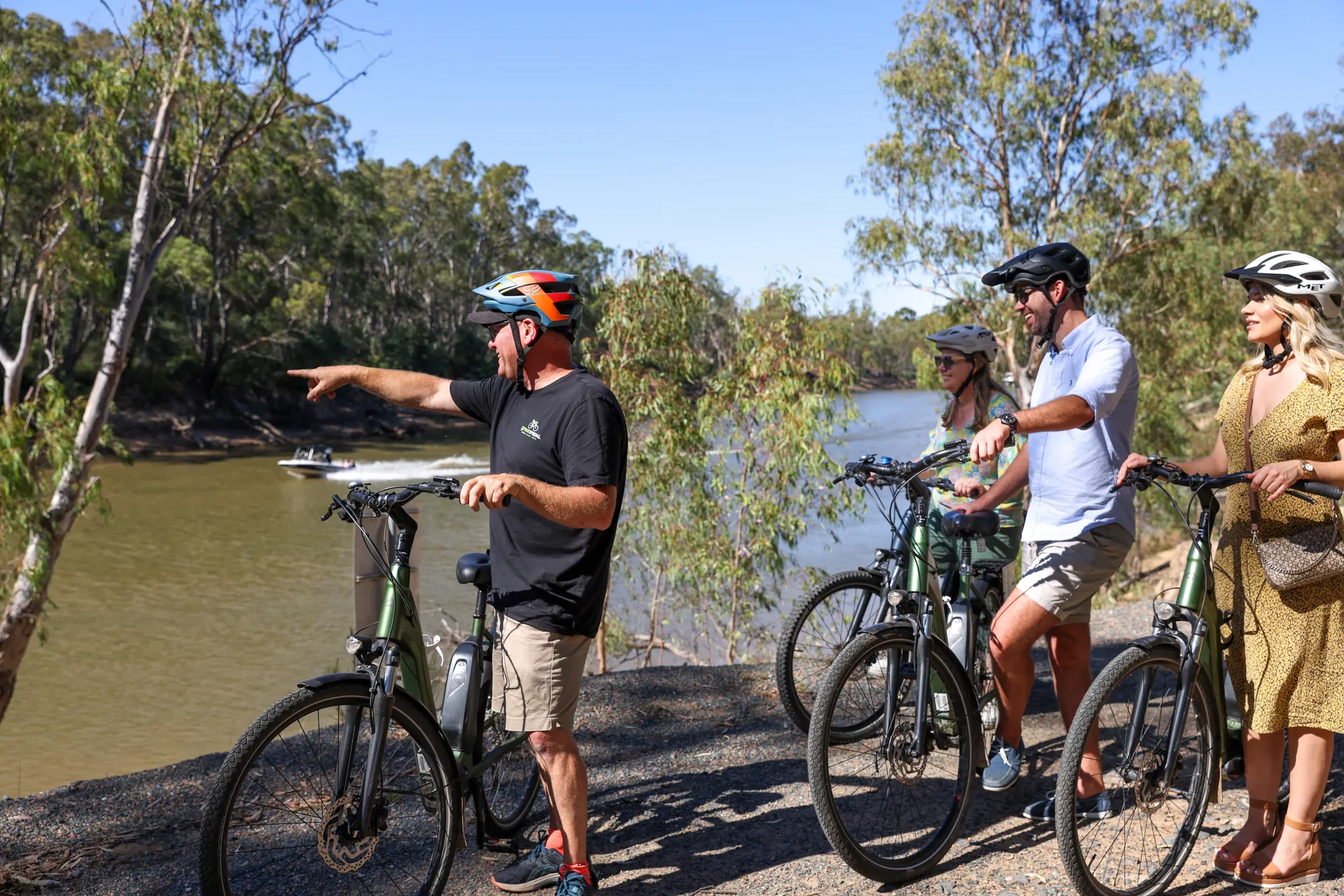 Cycling through Victorian countryside