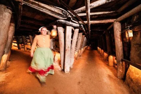 Underground mine tour