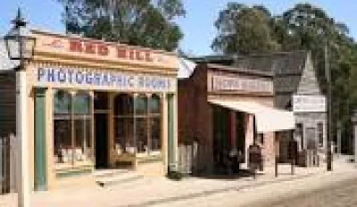 Sovereign Hill main street on the Ballarat tour