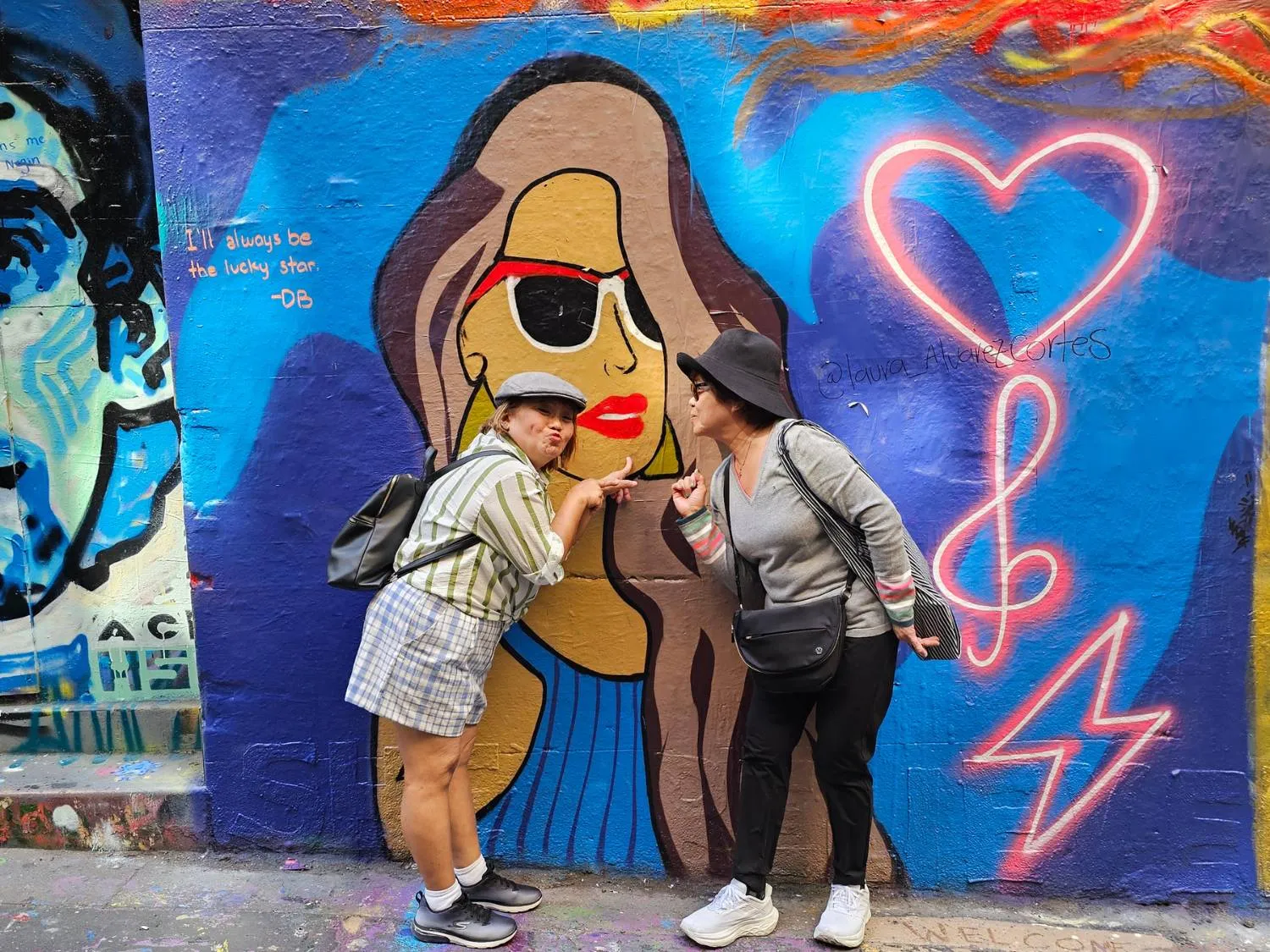 Street art on the food trail