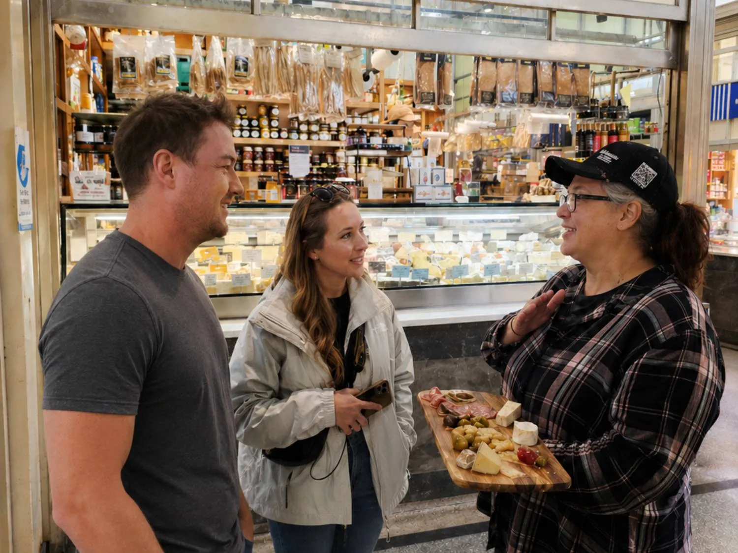Queen Victoria Market stop on the trail