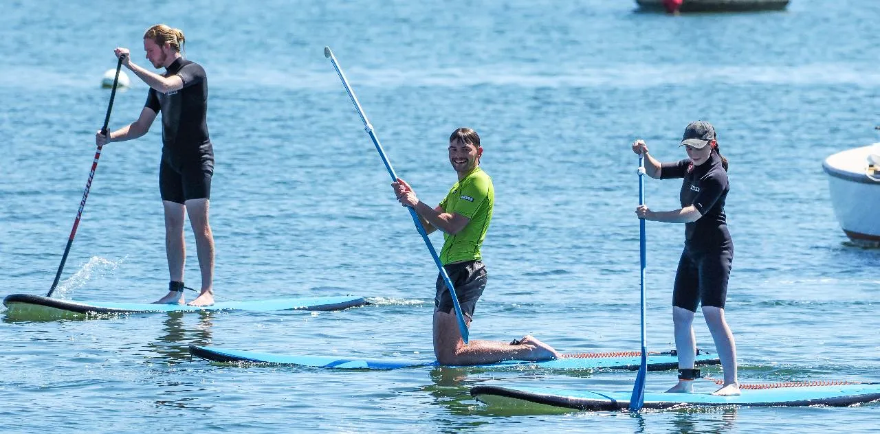 SUP hire at sunset