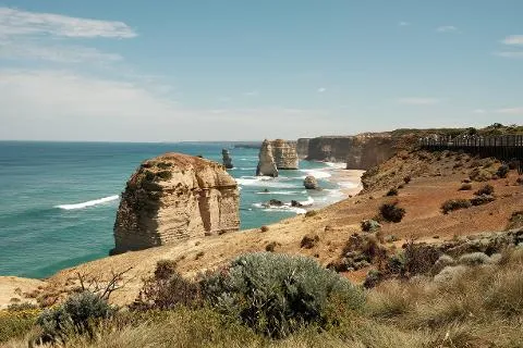 Coastal views along the Great Ocean Road
