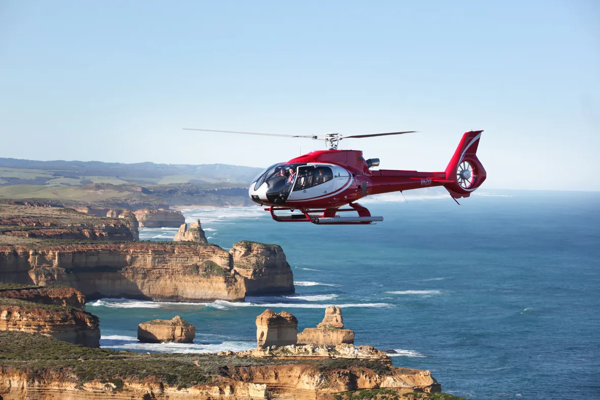 Guests on the Great Ocean Road tour