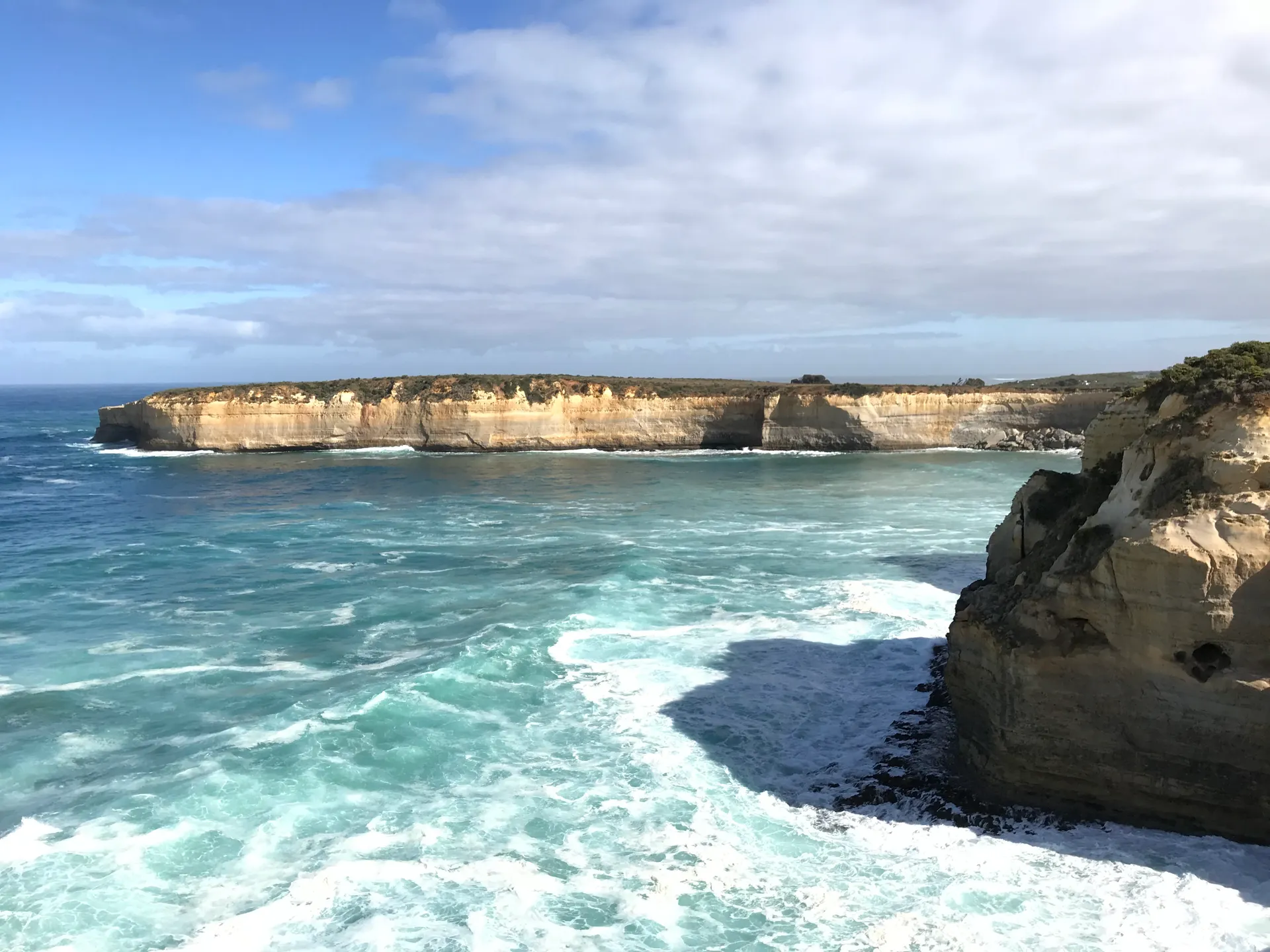Guests at a Great Ocean Road stop