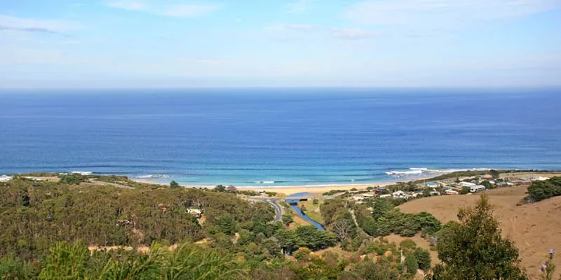 View from Beacon Point over the coast