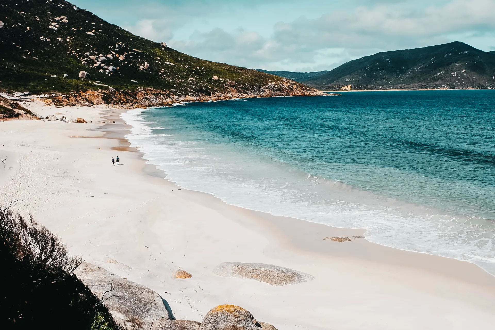 Beach scenery at Wilsons Promontory