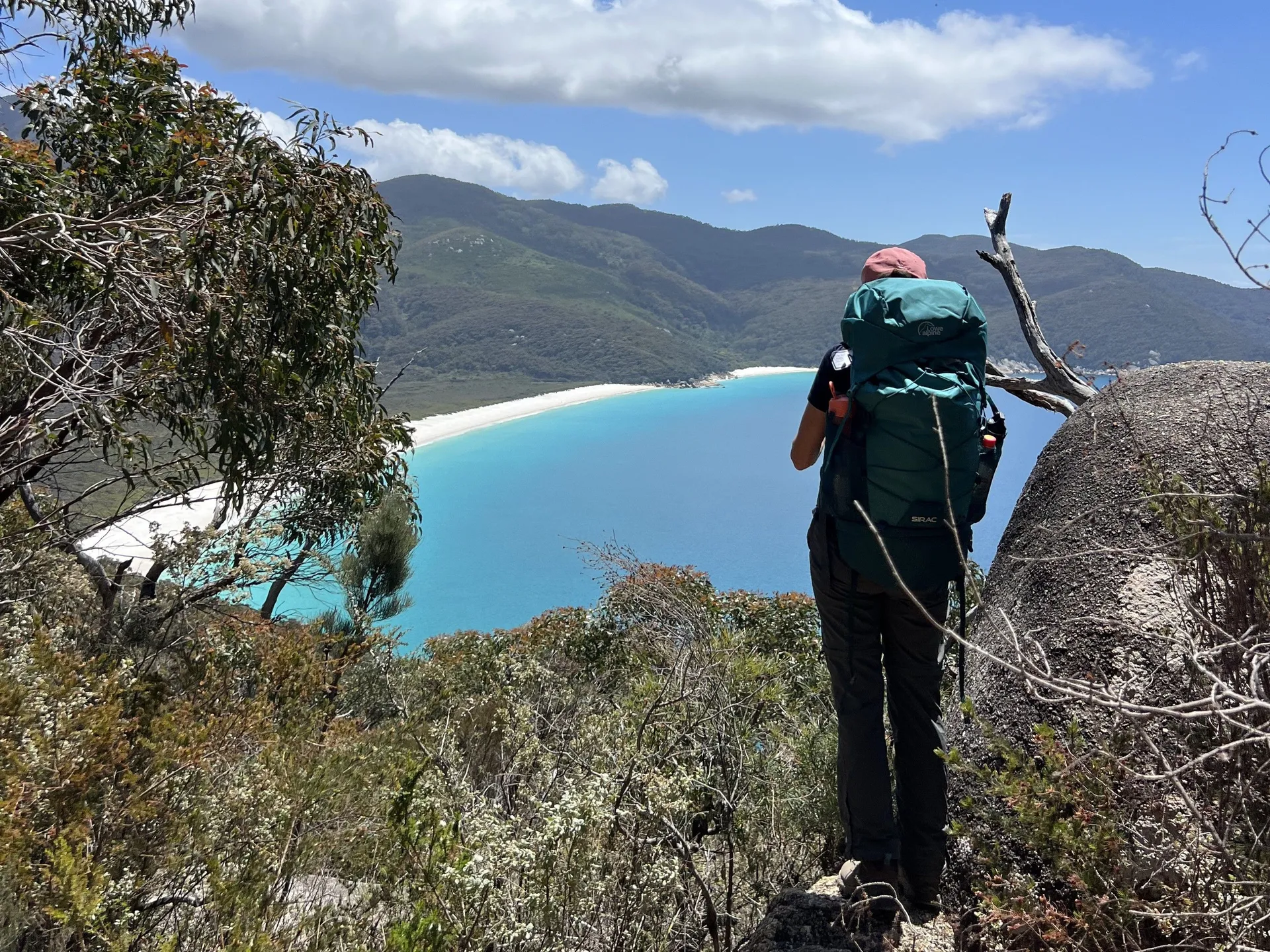 View over Waterloo Bay, Wilsons Promontory