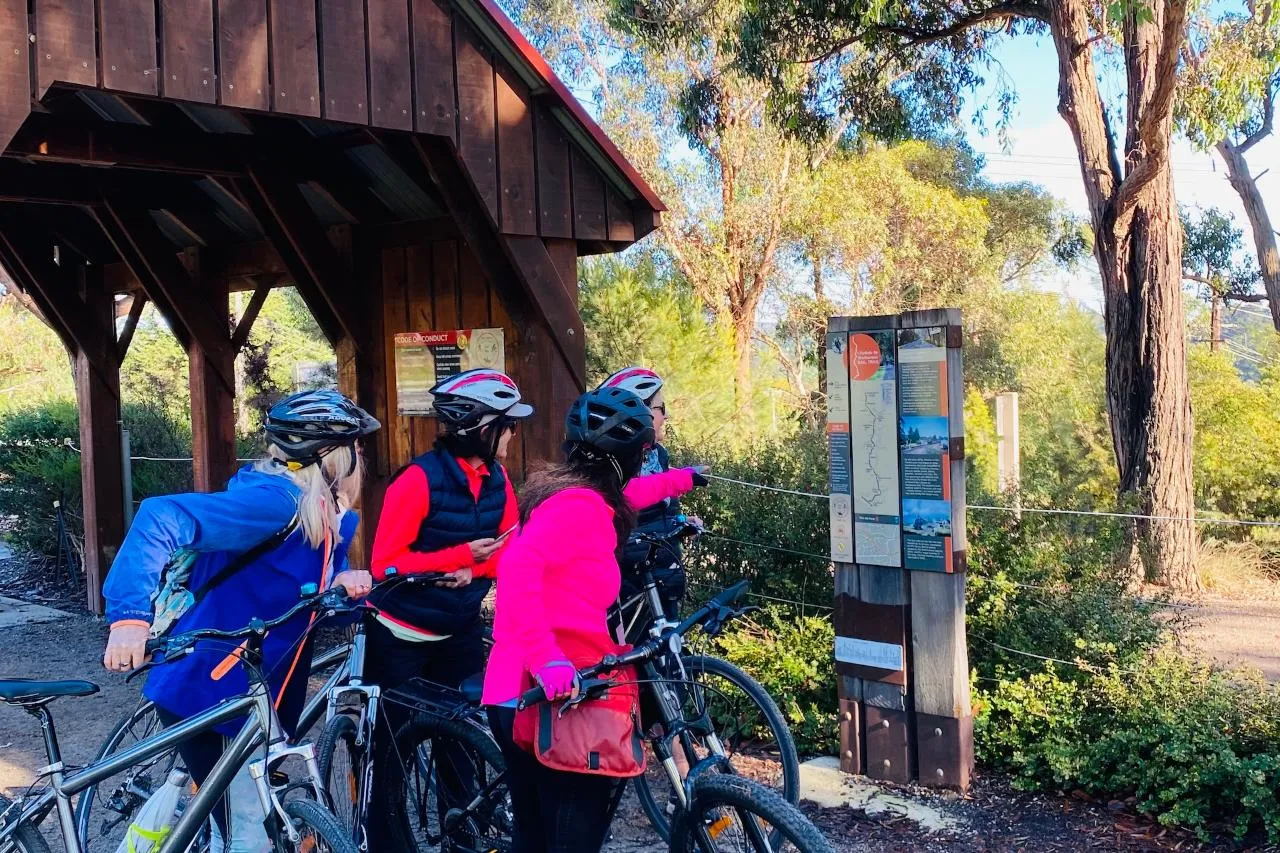 A cycling route through Victoria’s countryside