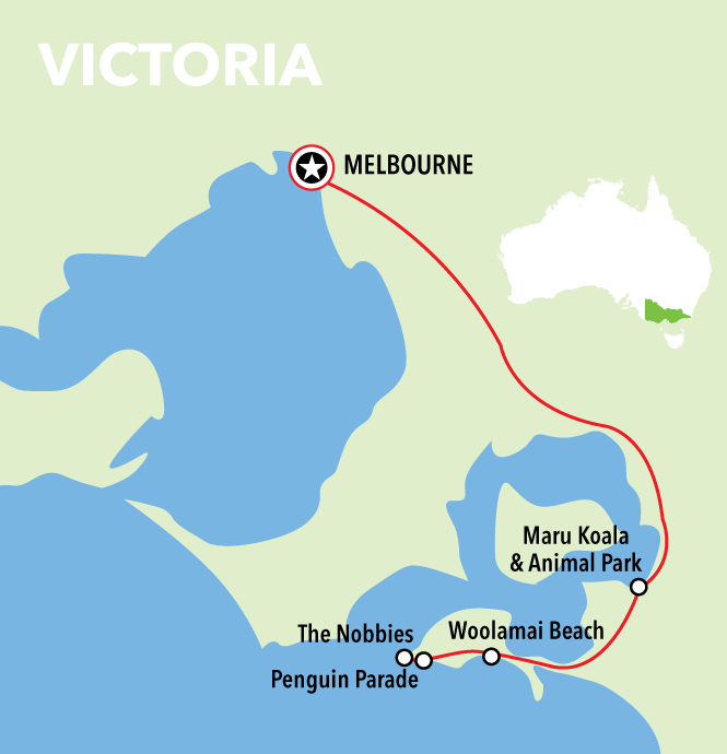 Phillip Island Map