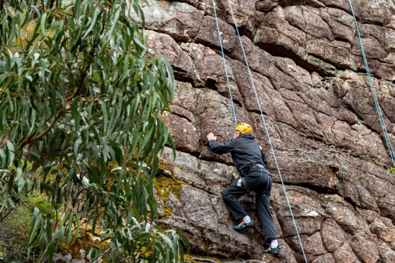 Beginner To Intermediate Rock Climb