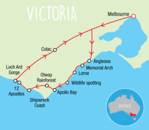 1 Day Great Ocean Road + Rainforest Walk Tour
