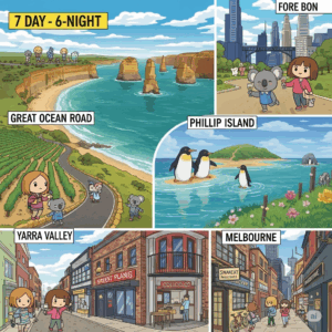 7 days 6 nights Melbourne Package Tour