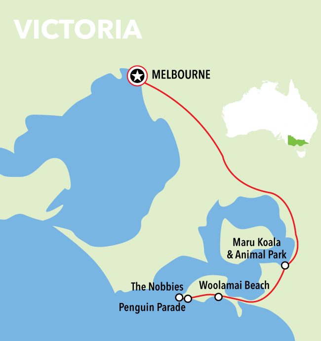 Phillip Island Map